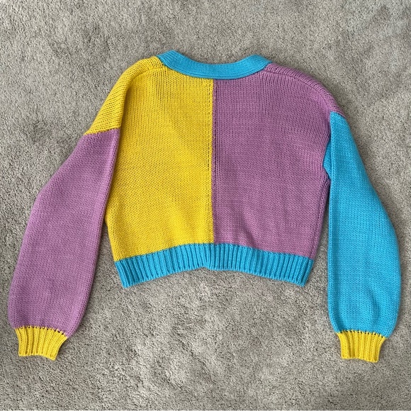 Color-block Cardigan - Picture 4 of 4